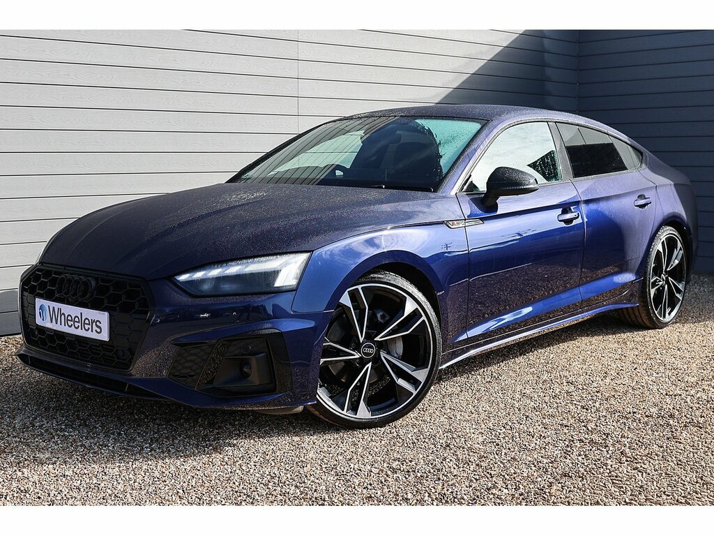 Audi A5 Tfsi Black Edition Blue