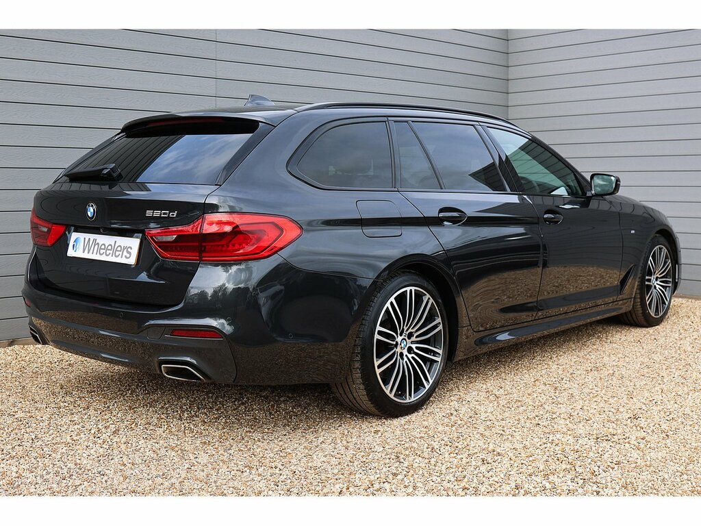 BMW 5 Series 520D Mht M Sport KV20ULP Grey #3