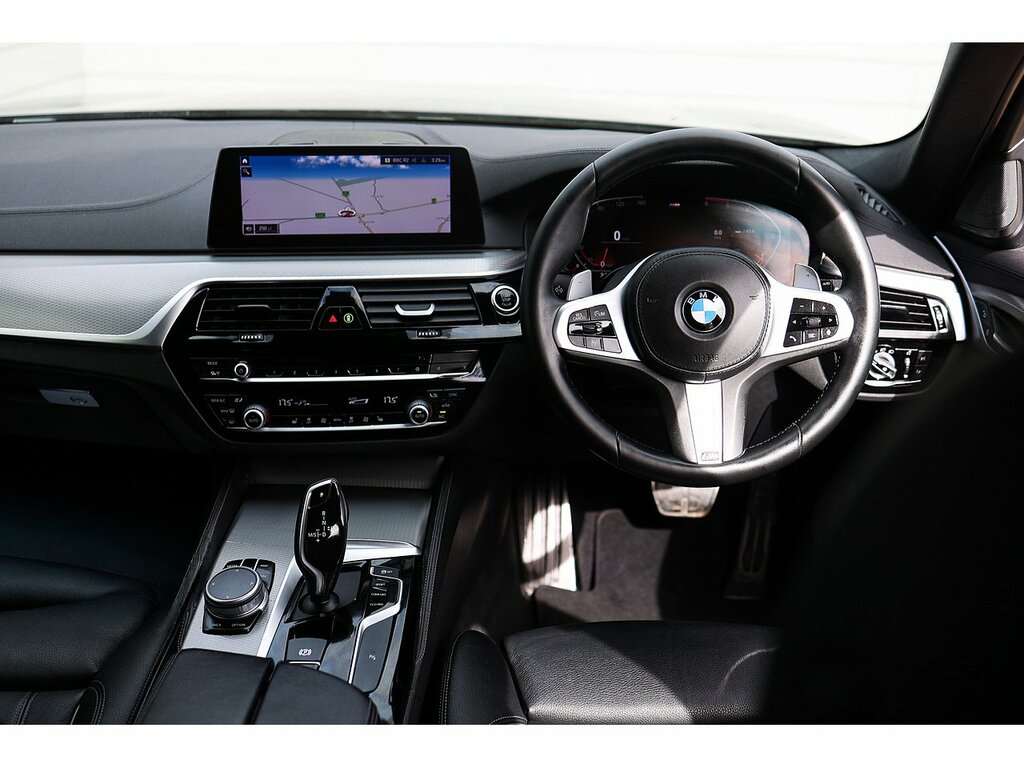 BMW 5 Series 520D Mht M Sport KV20ULP Grey #2