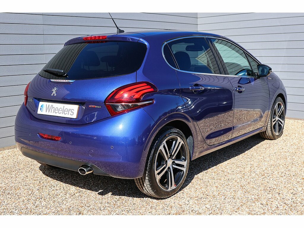 Peugeot 208 Puretech Gt Line KF66GCY Blue #3