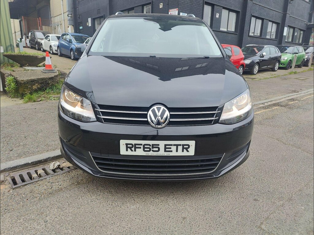 Volkswagen Sharan 2.0 Tdi Bluemotion Tech Se Nav Dsg Euro 6 Ss Black #3