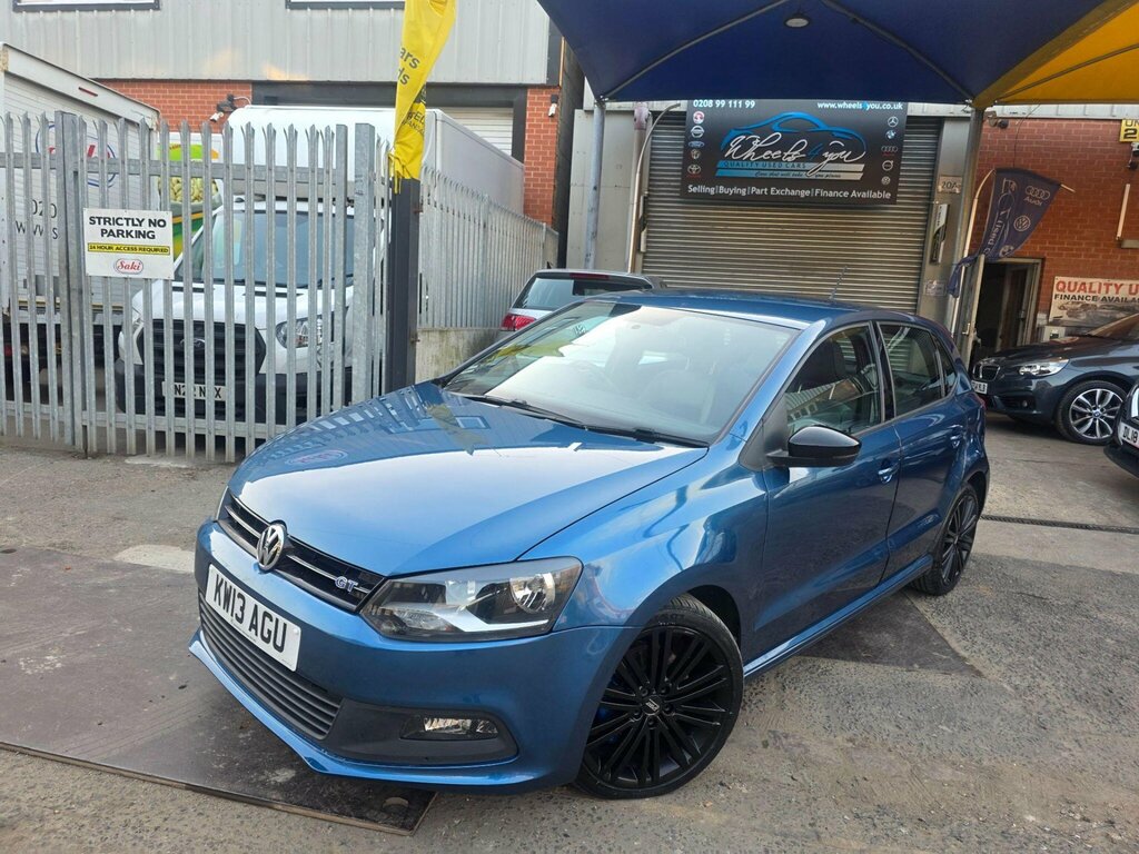Volkswagen Polo 1.4 Tsi Bluemotion Tech Act Bluegt Dsg Euro 5 Ss Blue