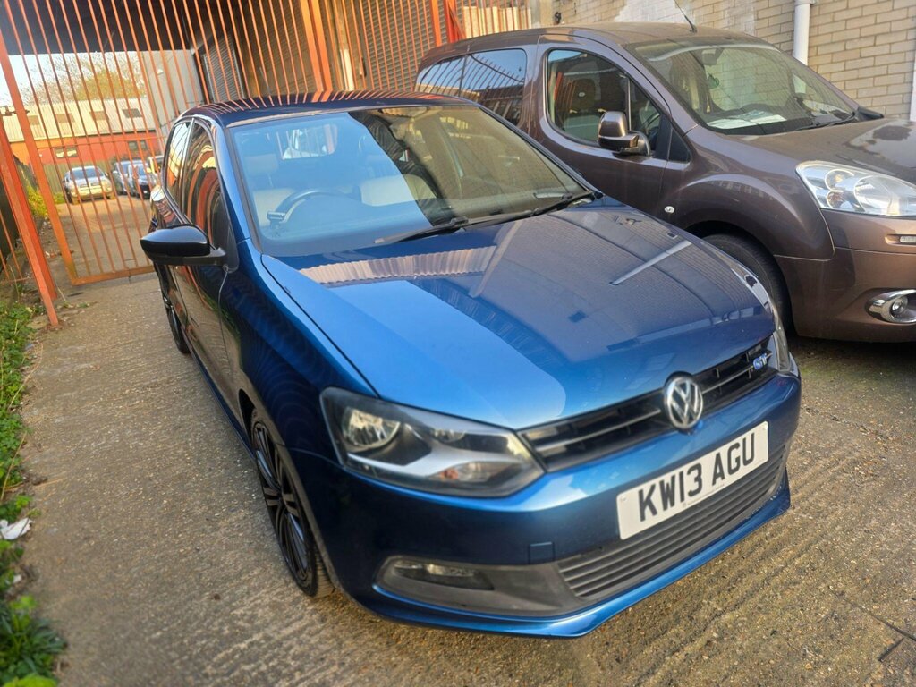 Volkswagen Polo 1.4 Tsi Bluemotion Tech Act Bluegt Dsg Euro 5 Ss KW13AGU Blue #4