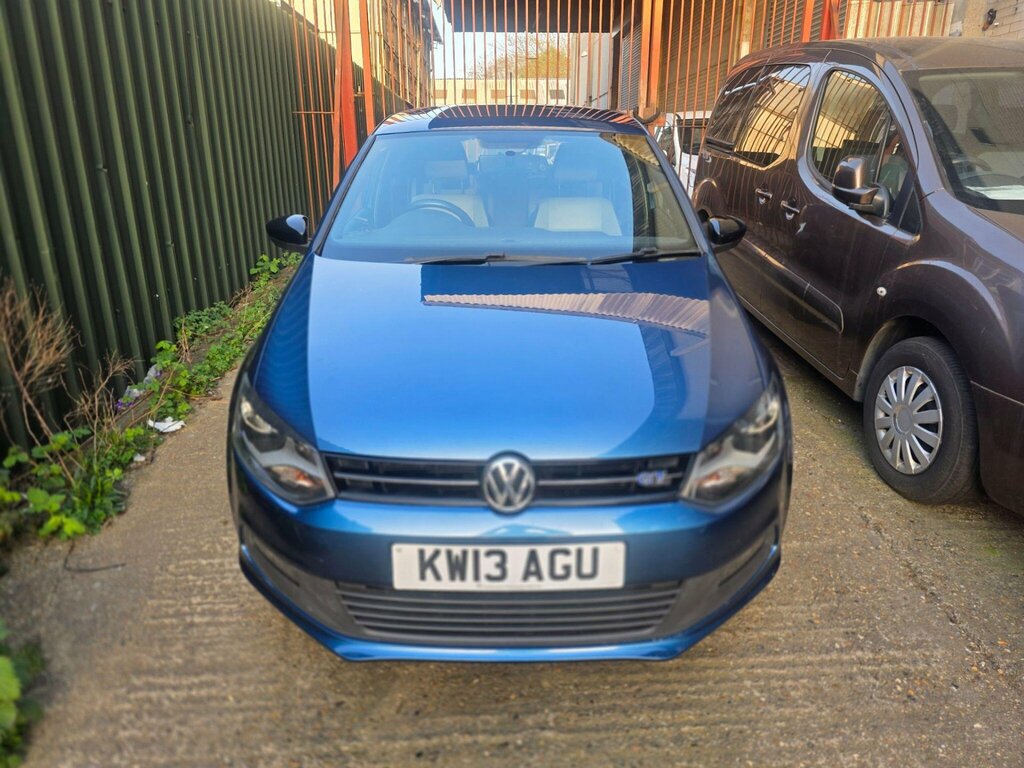 Volkswagen Polo 1.4 Tsi Bluemotion Tech Act Bluegt Dsg Euro 5 Ss KW13AGU Blue #5