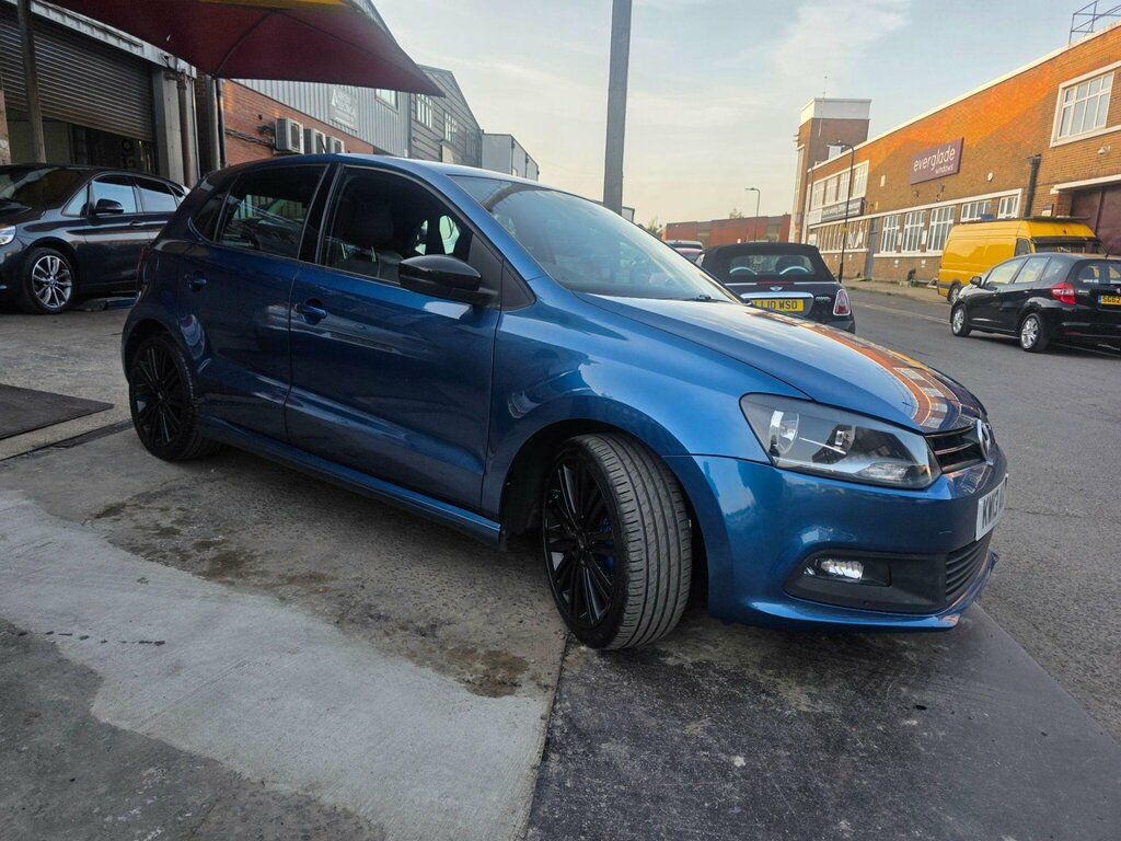 Volkswagen Polo 1.4 Tsi Bluemotion Tech Act Bluegt Dsg Euro 5 Ss KW13AGU Blue #2