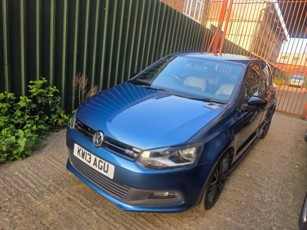 Volkswagen Polo 1.4 Tsi Bluemotion Tech Act Bluegt Dsg Euro 5 Ss KW13AGU Blue #6