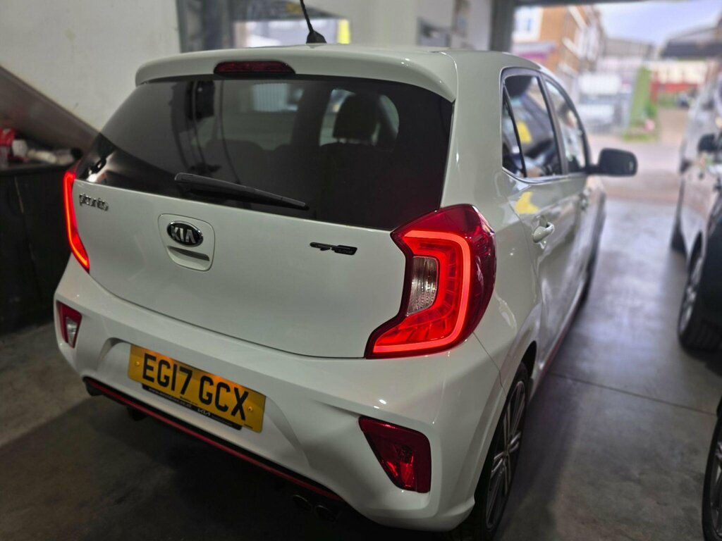 Kia Picanto 1.0 Gt-line Euro 6 EG17GCX White #4