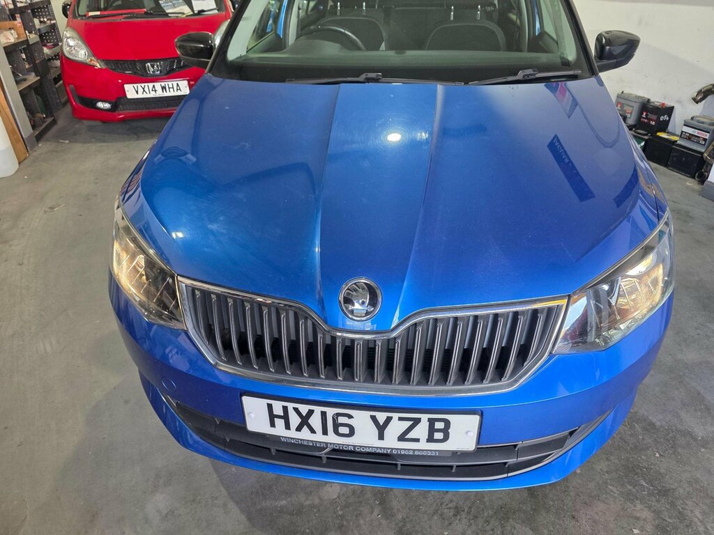 Skoda Fabia 1.2 Tsi Colour Edition Euro 6 Ss HX16YZB Blue #6
