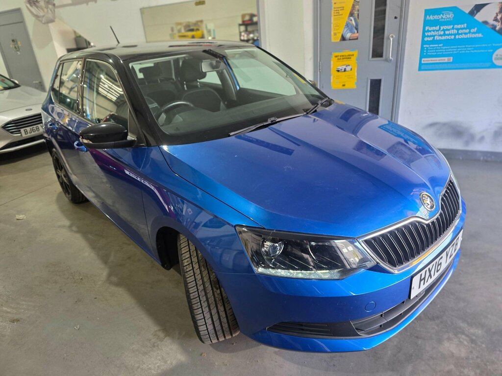 Skoda Fabia 1.2 Tsi Colour Edition Euro 6 Ss HX16YZB Blue #2