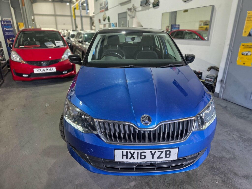 Skoda Fabia 1.2 Tsi Colour Edition Euro 6 Ss HX16YZB Blue #3