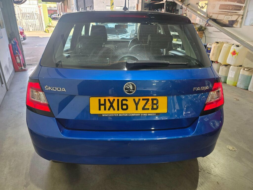 Skoda Fabia 1.2 Tsi Colour Edition Euro 6 Ss HX16YZB Blue #5