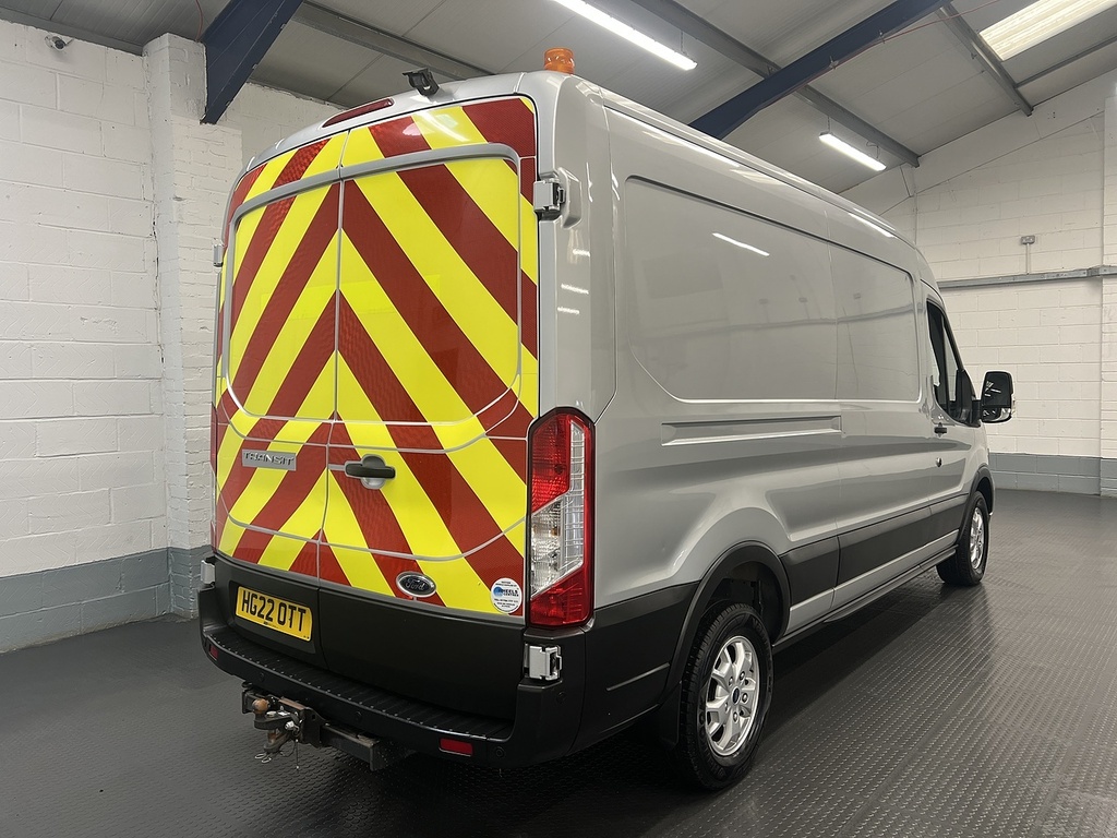 Ford Transit Custom 2.0 350 Ecoblue Limited Panel Van Manua HG22OTT Silver #5