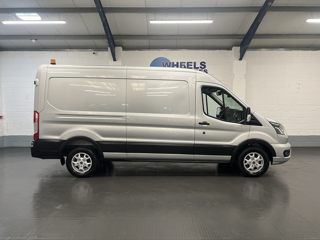 Ford Transit Custom 2.0 350 Ecoblue Limited Panel Van Manua HG22OTT Silver #6