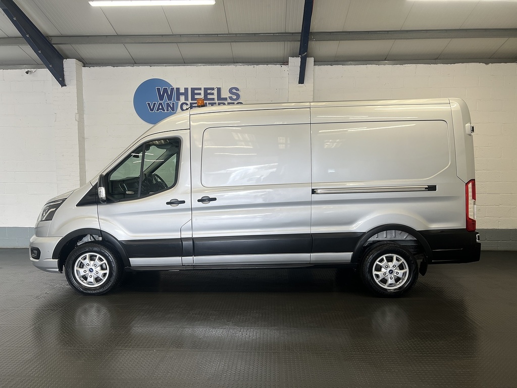 Ford Transit Custom 2.0 350 Ecoblue Limited Panel Van Manua HG22OTT Silver #2