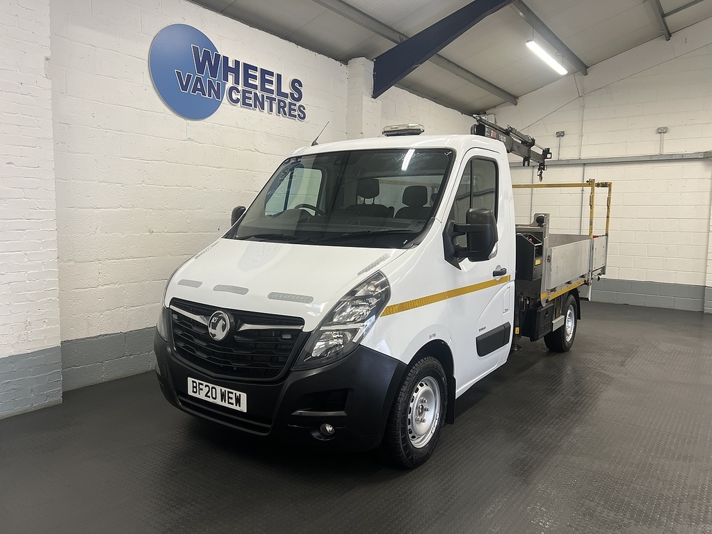 Vauxhall Movano Cdti 3500 Biturbo 2.3 Dropside White