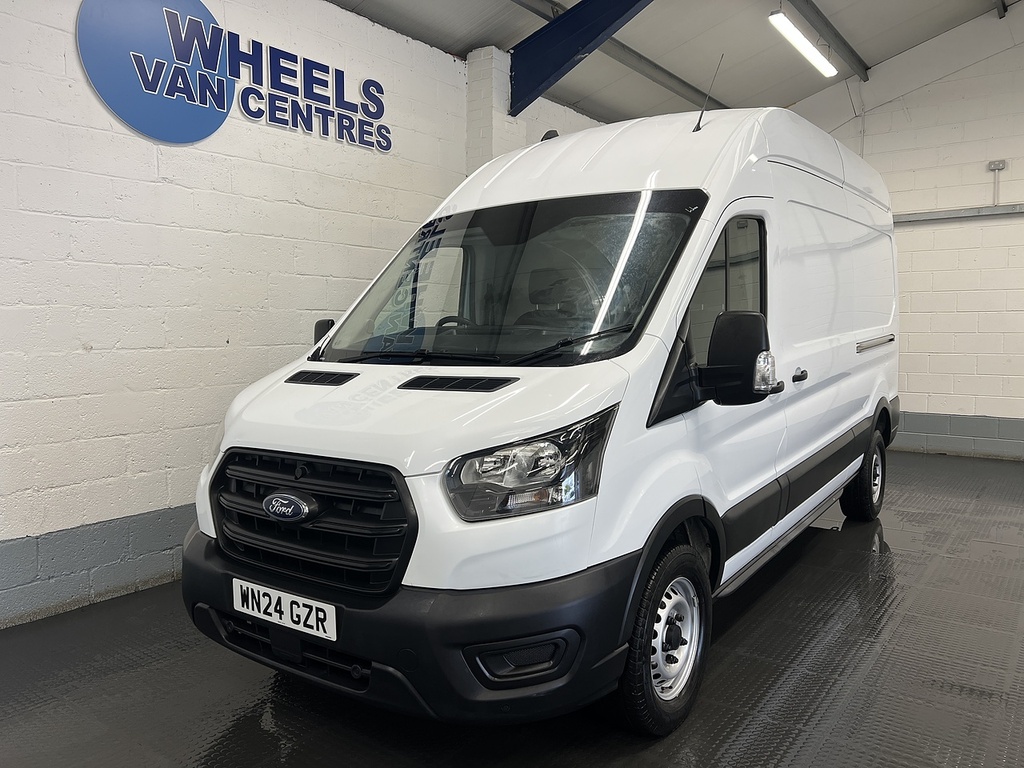 Ford Transit Custom 2.0 350 Ecoblue Leader Panel Van WN24GZR White