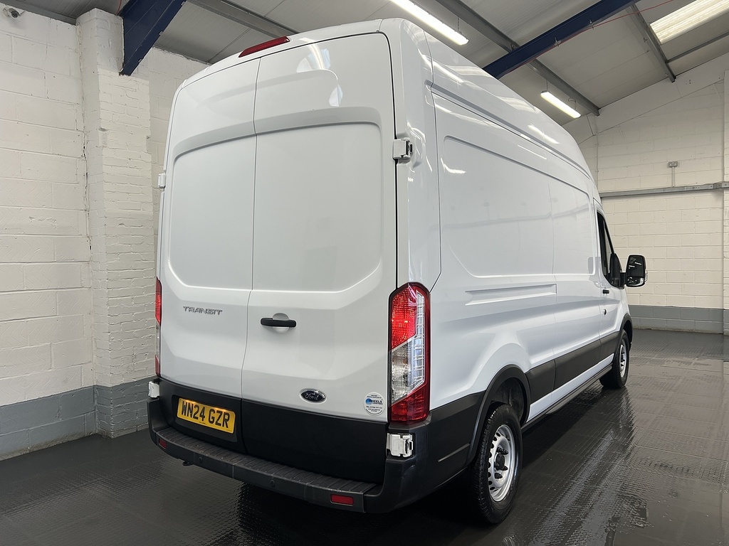 Ford Transit Custom 2.0 350 Ecoblue Leader Panel Van WN24GZR White #5