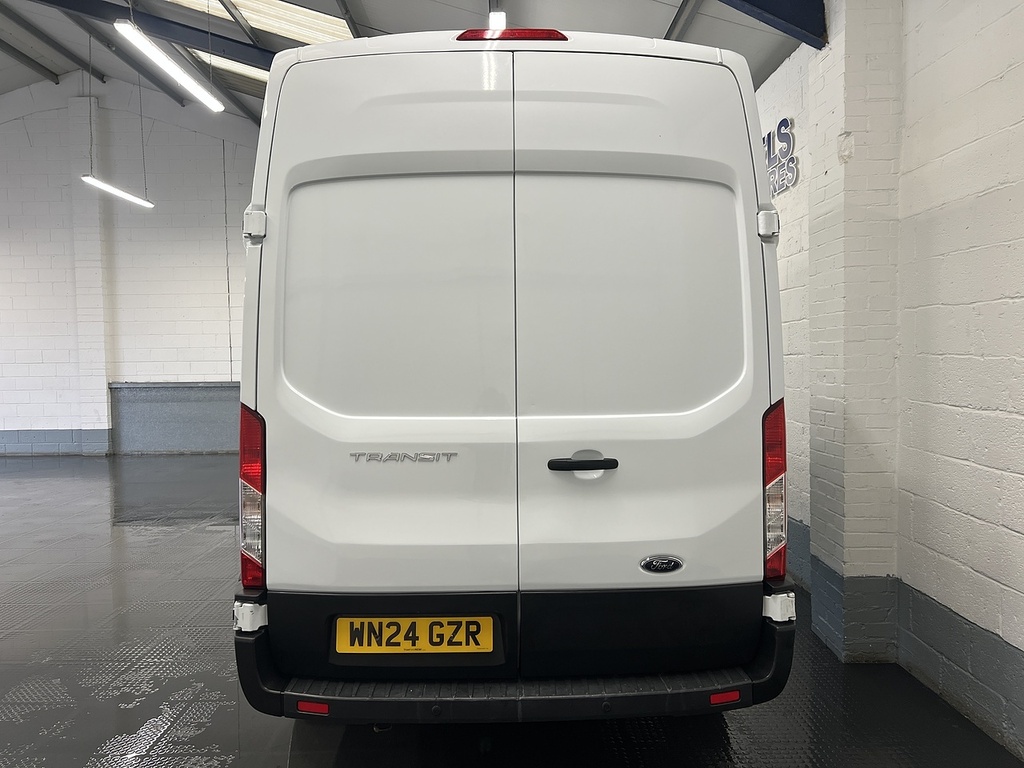 Ford Transit Custom 2.0 350 Ecoblue Leader Panel Van WN24GZR White #4