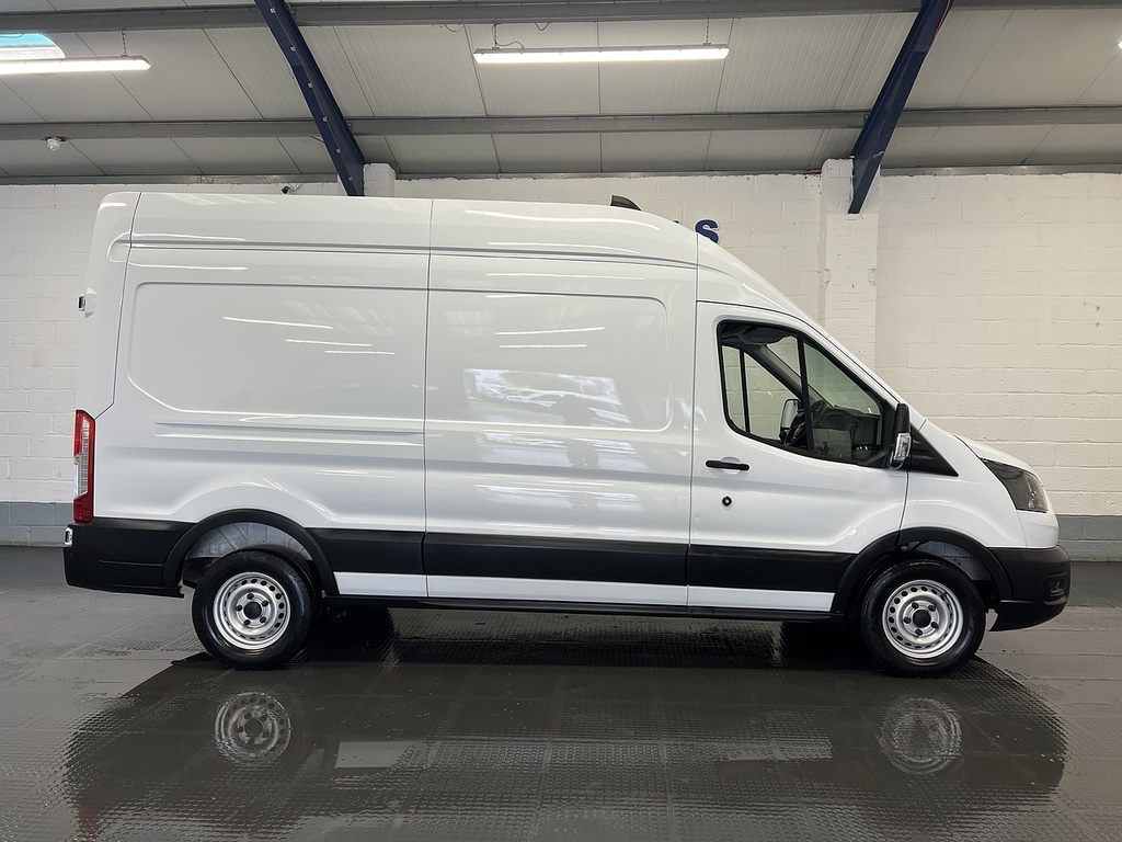 Ford Transit Custom 2.0 350 Ecoblue Leader Panel Van WN24GZR White #6