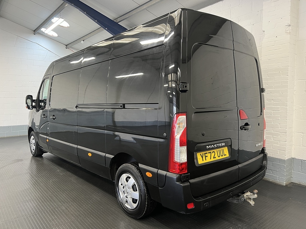 Renault Master 2.3 Dci 35 Business Panel Van F YF72UUL Black #3