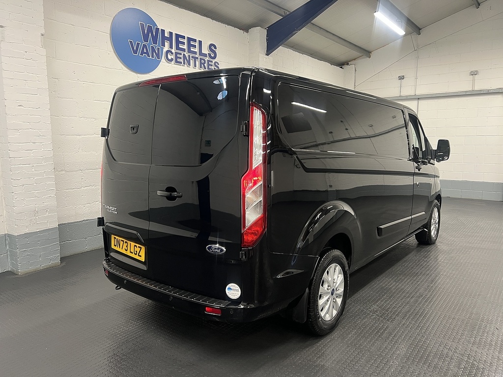 Ford Transit Custom 2.0 300 Ecoblue Limited Panel Van Manua DN73LGZ Black #5