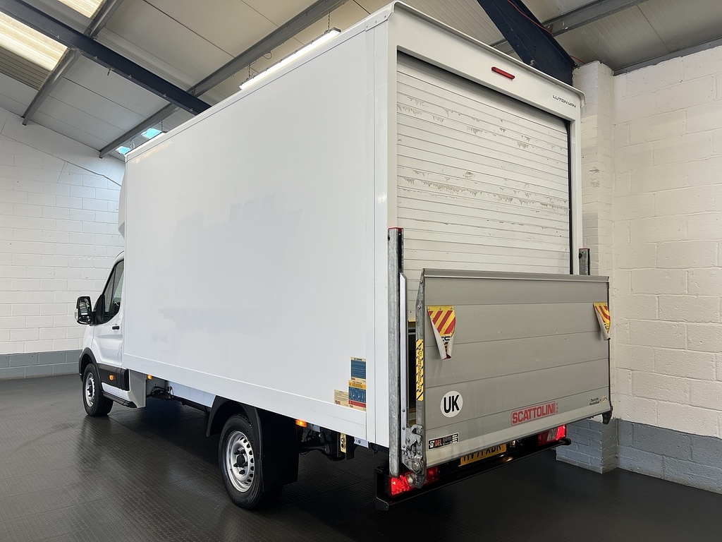 Ford Transit Custom 350 Ecoblue Leader 2.0 Luton HV71XBK White #3