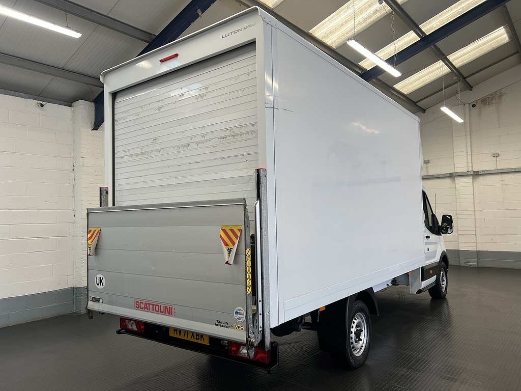 Ford Transit Custom 350 Ecoblue Leader 2.0 Luton HV71XBK White #5