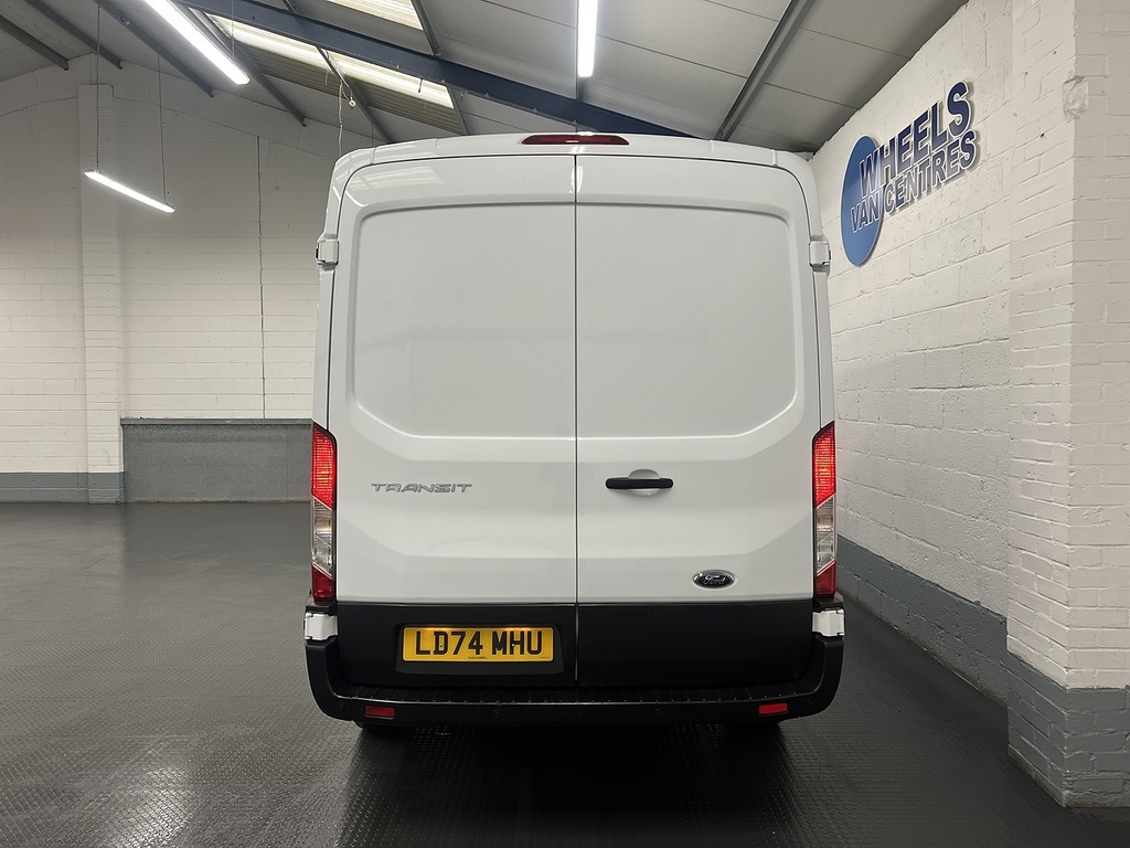 Ford Transit Custom 2.0 350 Ecoblue Trend Crew Van Double Cab Dies LD74MHU White #4