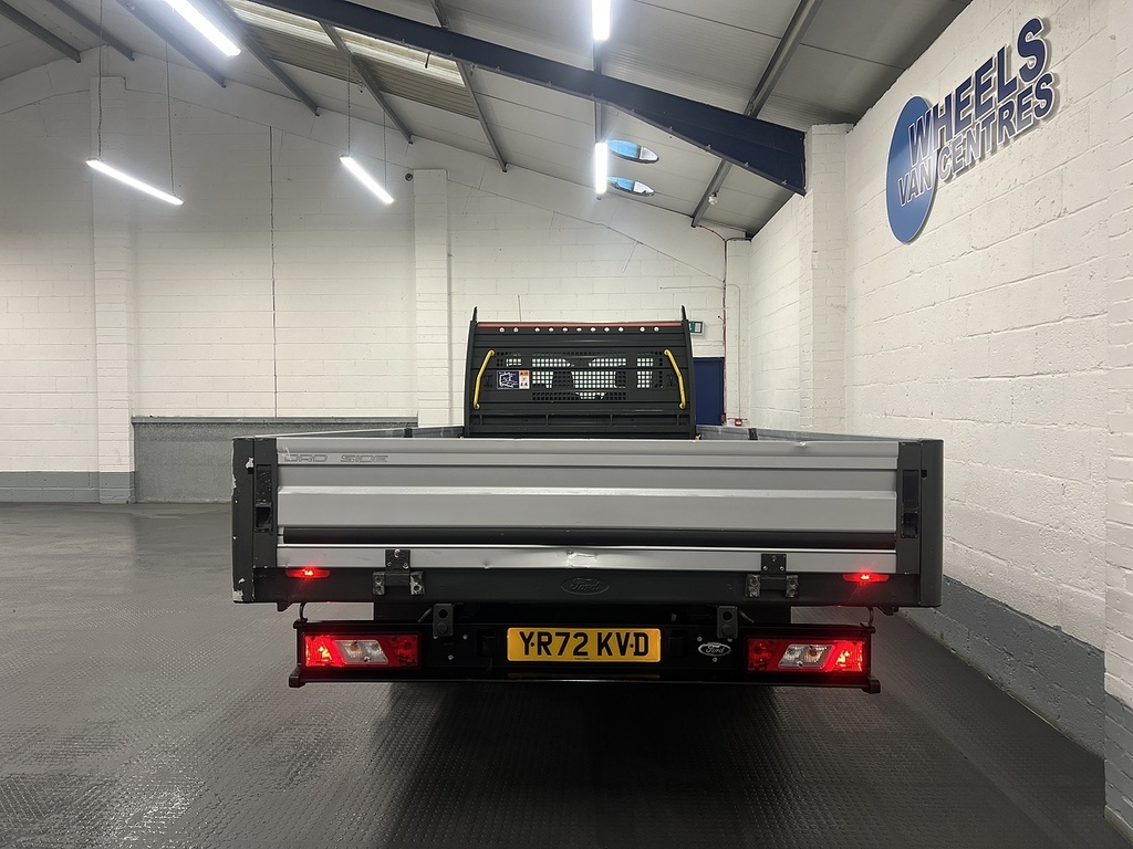 Ford Transit Custom 350 Leader L5 Xxlwb Double Dropside Cc Ecoblue YR72KVD Silver #4