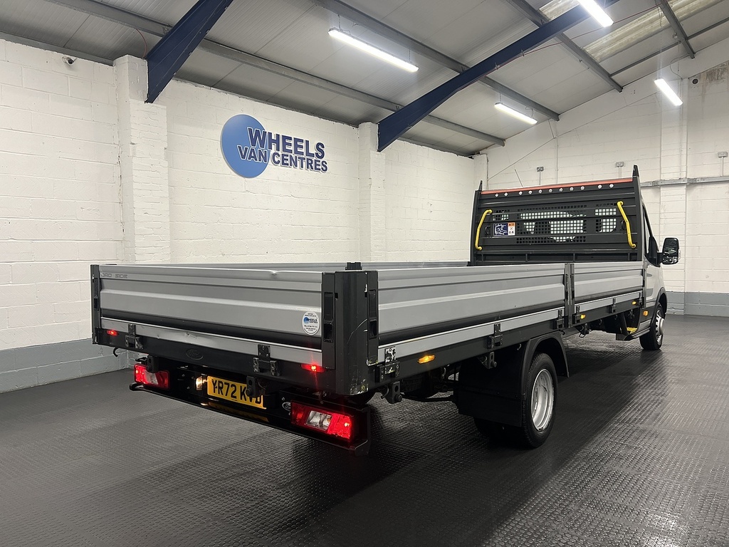Ford Transit Custom 350 Leader L5 Xxlwb Double Dropside Cc Ecoblue YR72KVD Silver #5