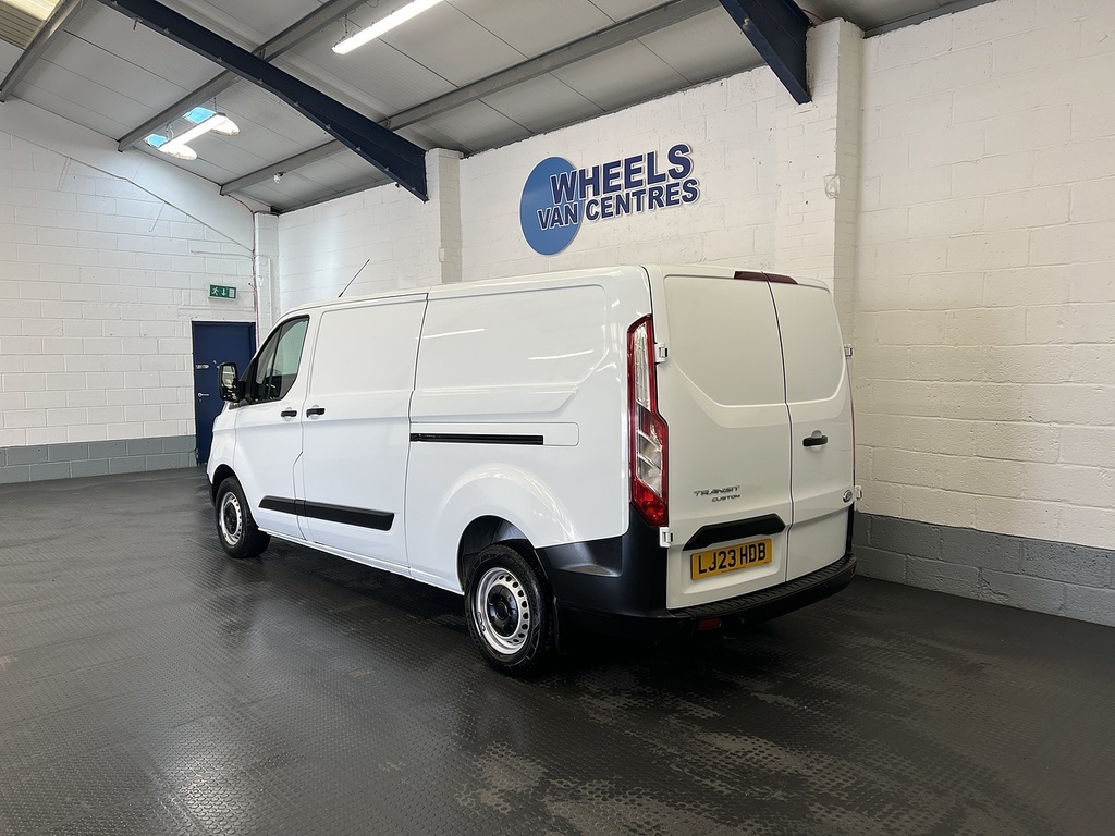 Ford Transit Custom 2.0 300 Ecoblue Leader Panel Van LJ23HDB White #3