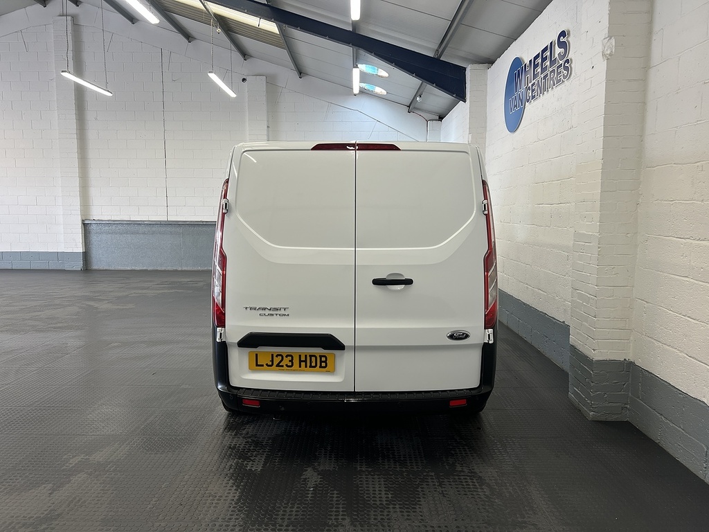 Ford Transit Custom 2.0 300 Ecoblue Leader Panel Van LJ23HDB White #4