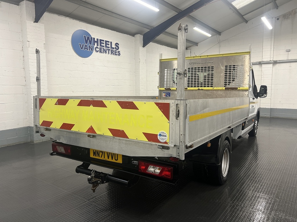 Ford Transit Custom 2.0 350 Ecoblue Leader Dropside Double Cab Die WN71VVU White #5