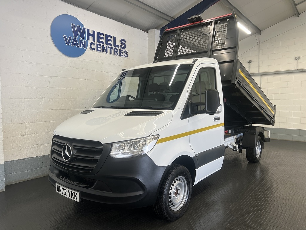 Mercedes-Benz Sprinter 2.0 315 Cdi Progressive Tipper R White