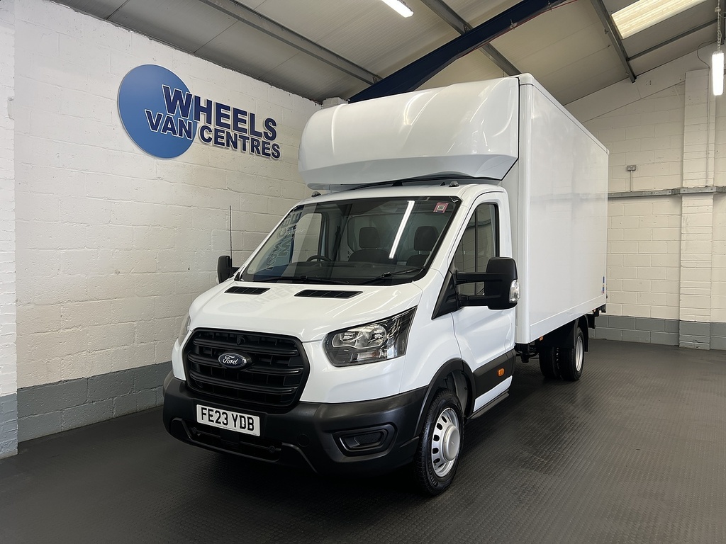 Ford Transit Custom 350 Ecoblue Leader 2.0 Luton FE23YDB White