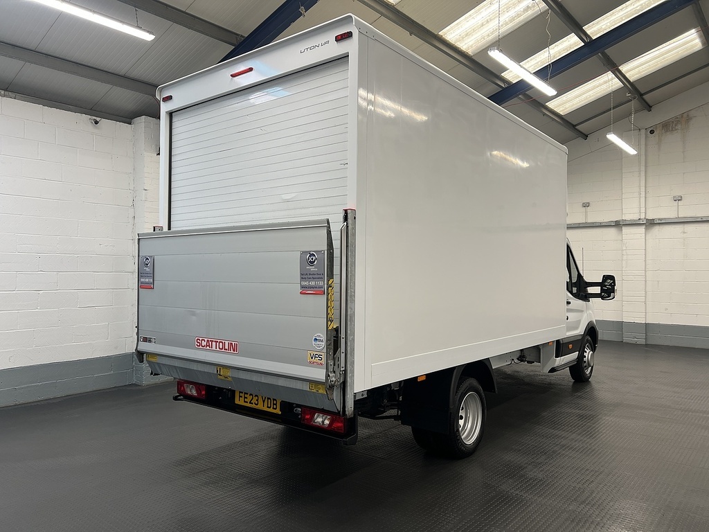 Ford Transit Custom 350 Ecoblue Leader 2.0 Luton FE23YDB White #5