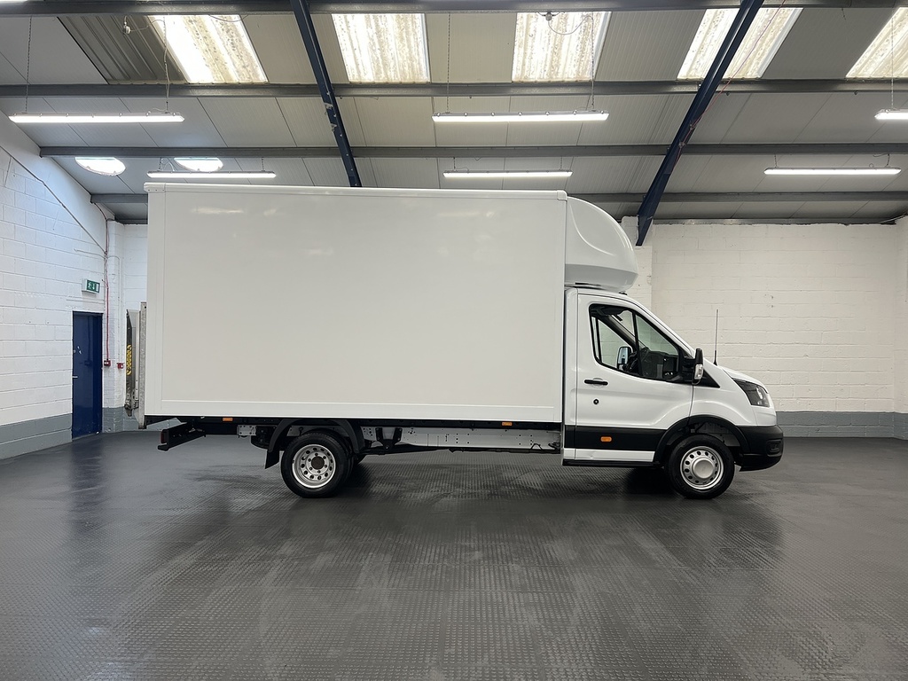 Ford Transit Custom 350 Ecoblue Leader 2.0 Luton FE23YDB White #6