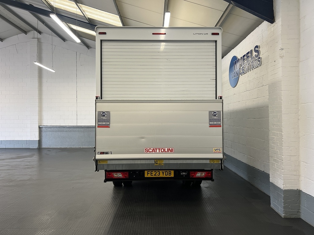 Ford Transit Custom 350 Ecoblue Leader 2.0 Luton FE23YDB White #4