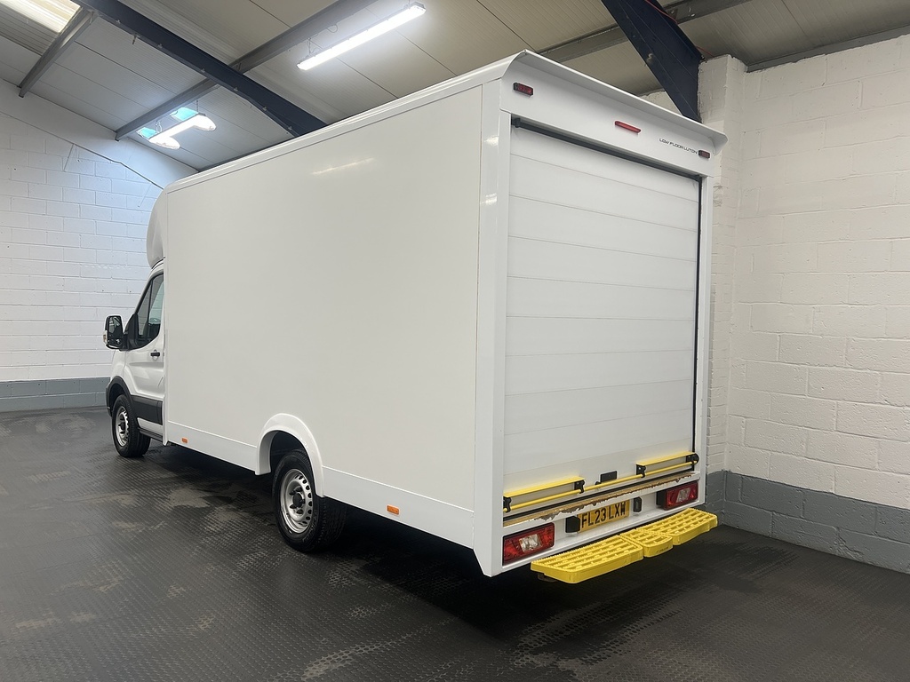 Ford Transit Custom L3 Euro 6 Low Loader 2.0 2.0 Luton Dies FL23LXW White #3