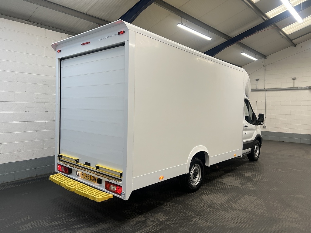 Ford Transit Custom L3 Euro 6 Low Loader 2.0 2.0 Luton Dies FL23LXW White #5