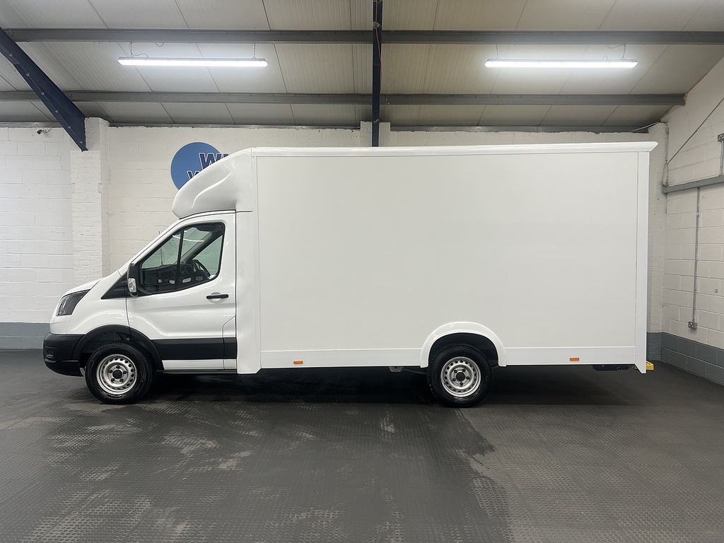 Ford Transit Custom L3 Euro 6 Low Loader 2.0 2.0 Luton Dies FL23LXW White #2