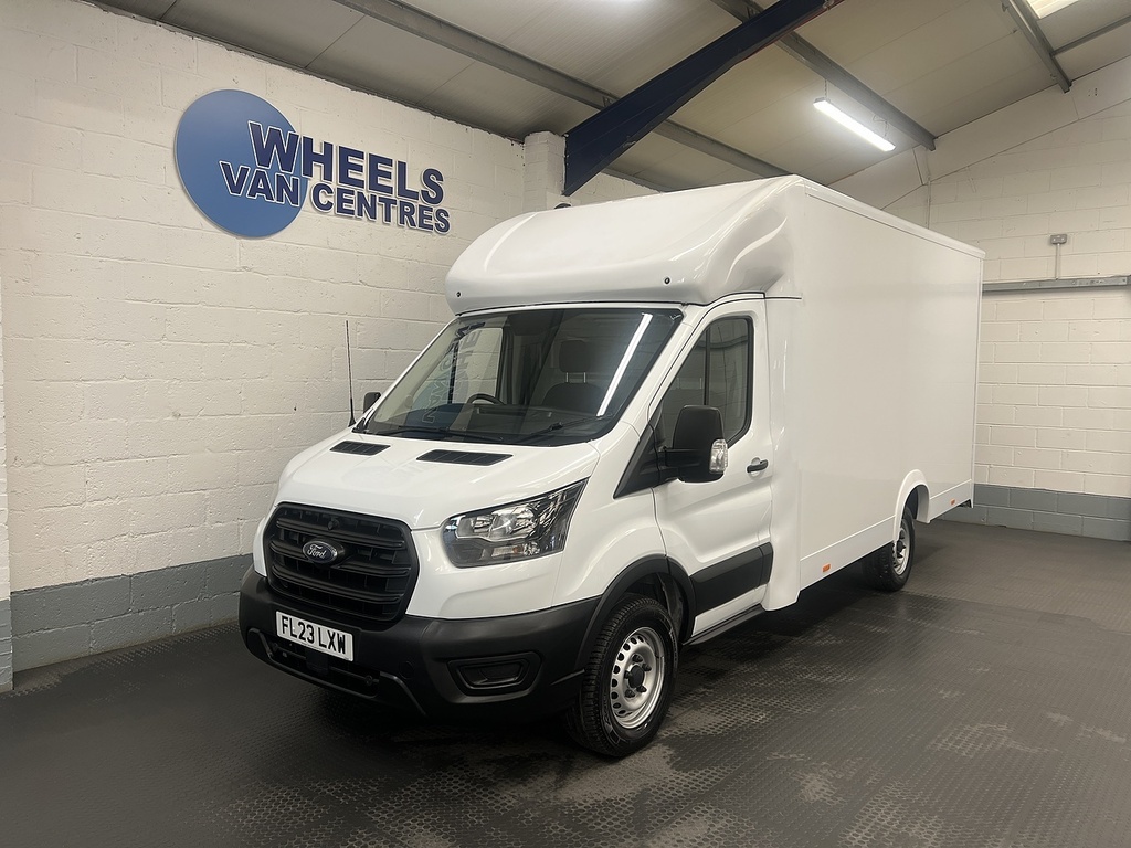 Ford Transit Custom L3 Euro 6 Low Loader 2.0 2.0 Luton Dies FL23LXW White