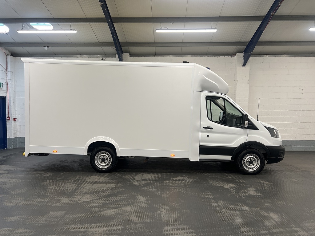 Ford Transit Custom L3 Euro 6 Low Loader 2.0 2.0 Luton Dies FL23LXW White #6