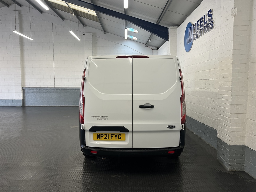 Ford Transit Custom 2.0 300 Ecoblue Leader Panel Van WP21FYG White #4