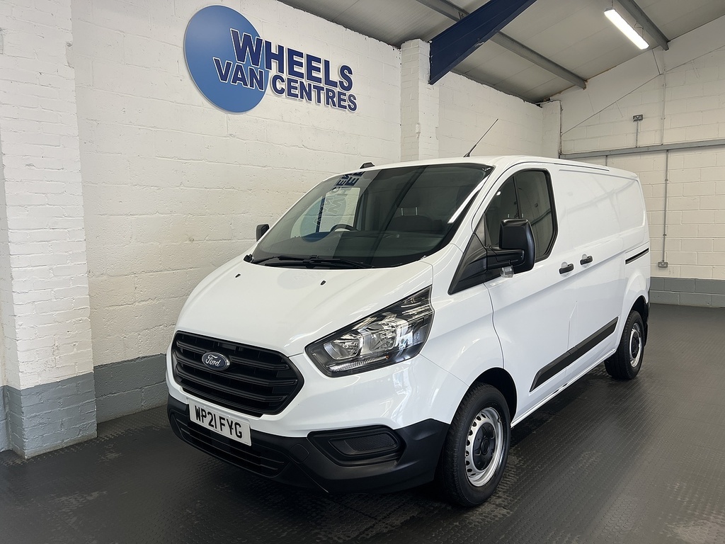 Ford Transit Custom 2.0 300 Ecoblue Leader Panel Van WP21FYG White