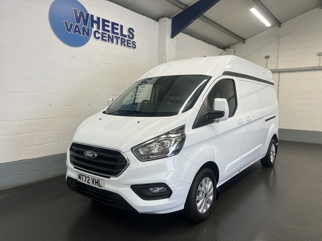 Ford Transit Custom 2.0 300 Ecoblue Mhev Limited Panel Van MT72VHL White
