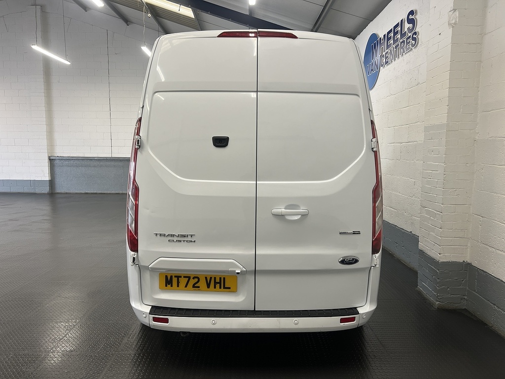 Ford Transit Custom 2.0 300 Ecoblue Mhev Limited Panel Van MT72VHL White #4