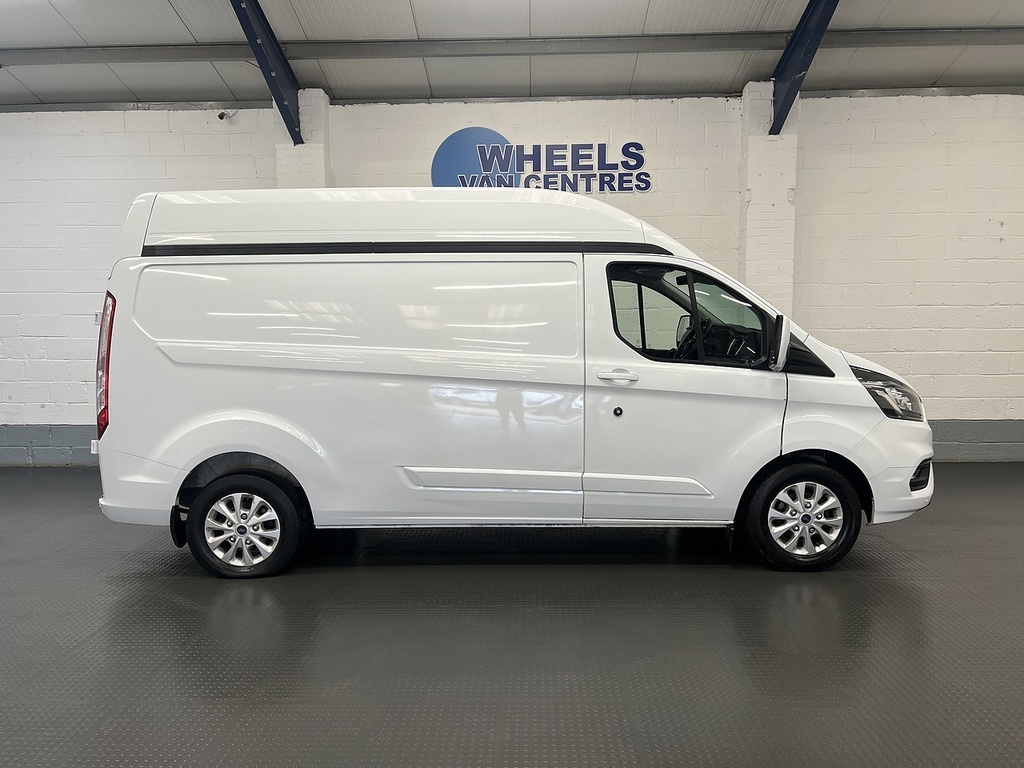 Ford Transit Custom 2.0 300 Ecoblue Mhev Limited Panel Van MT72VHL White #6