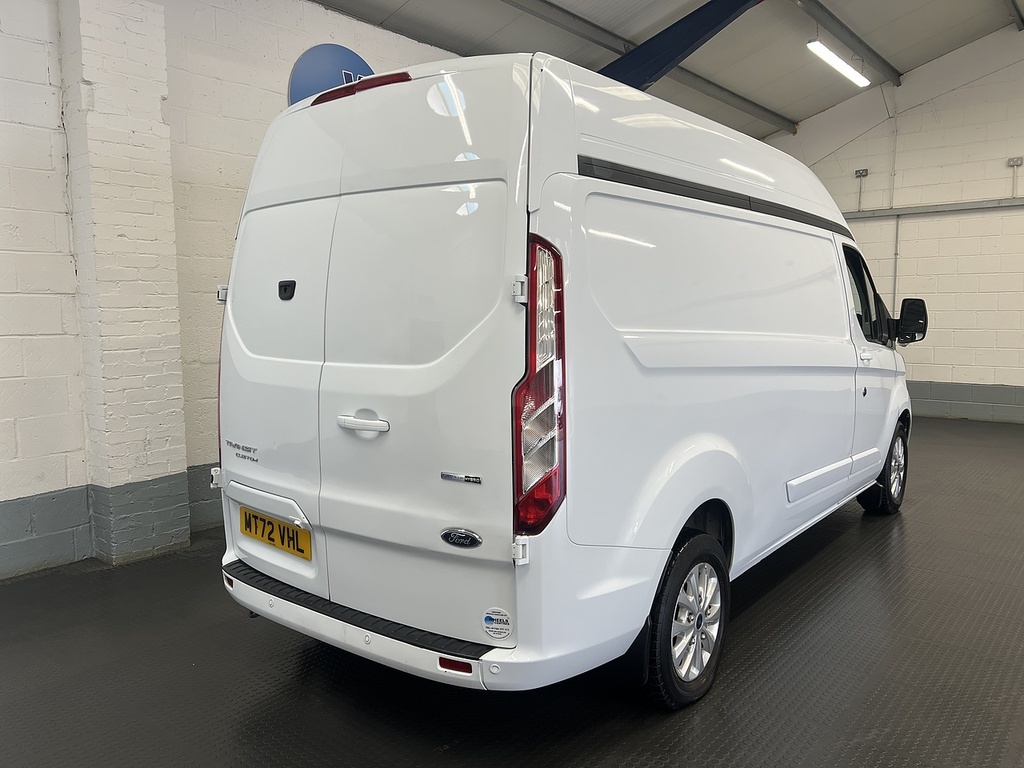 Ford Transit Custom 2.0 300 Ecoblue Mhev Limited Panel Van MT72VHL White #5