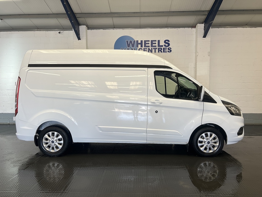 Ford Transit Custom 2.0 300 Ecoblue Mhev Limited Panel Van MT72VJL White #6